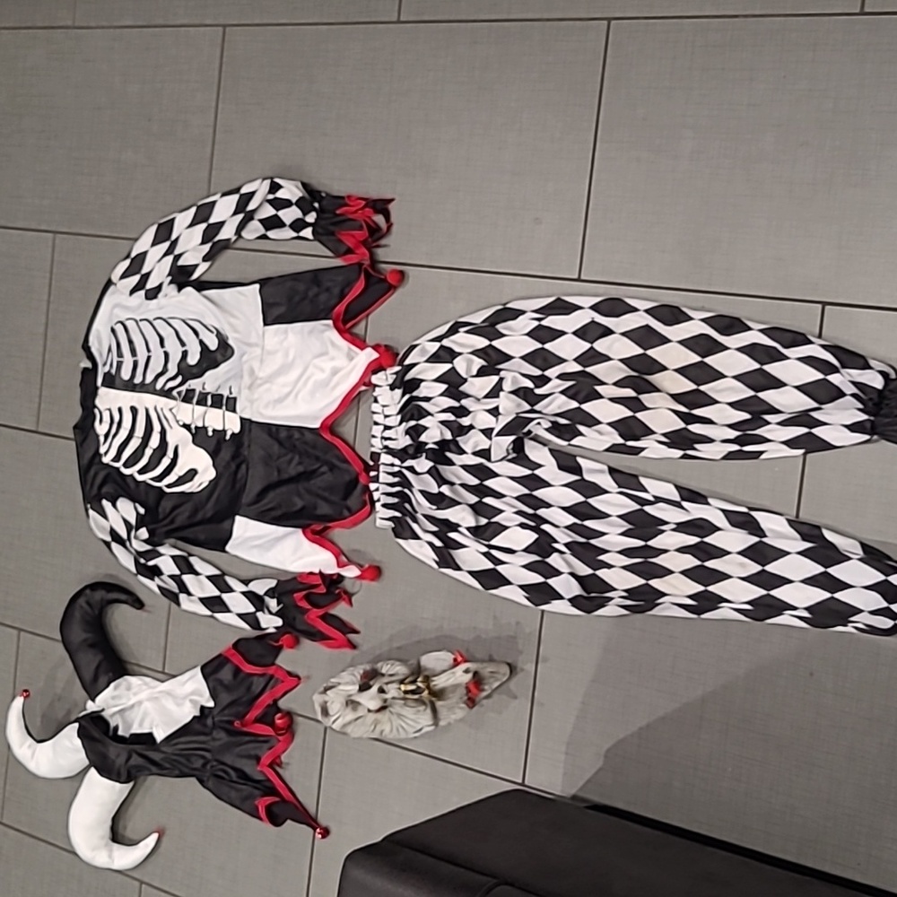 Sinister Jester Costume Medium